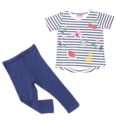 Embroidered Infant Baby Clothesinfant Baby Clothes 180G Interlock Fabric