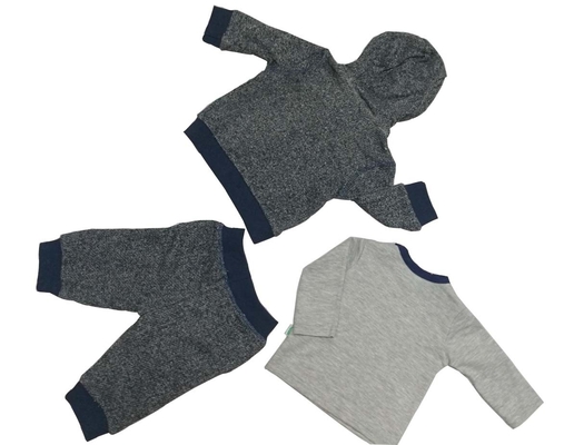 Toddler Cloth Winter Kids Garments Boys T Shirt With Pants 3 Pcs Suits