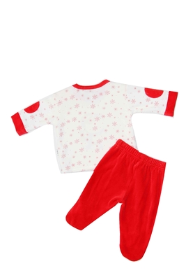 100% Polyester Infant Baby Clothes Infant Clothing Sets Customized Color