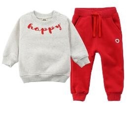 Winter Infant Baby Girl Clothes / Long Sleeve Bodysuit With Pocket