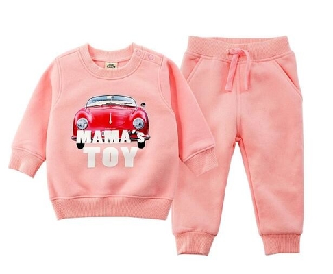 Winter Infant Baby Girl Clothes / Long Sleeve Bodysuit With Pocket