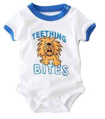 Algodão 100% curto do Bodysuit do bebê macio respirável do OEM para o bebê recém-nascido