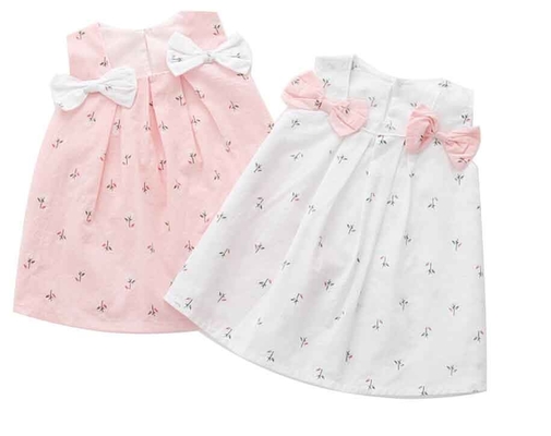 Desgaste colorido Dressessoft do verão das crianças da cópia floral confortável para o bebê