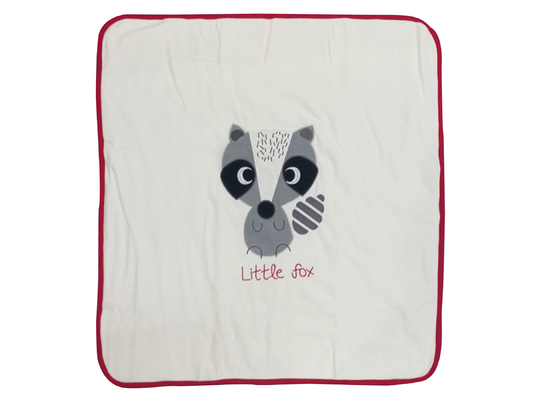 Coberturas unisex do bebê da veludinha 240G com poliéster do algodão 20% de Wadded 80%