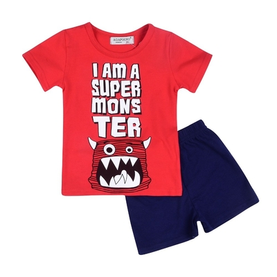 A cor personalizada caçoa a roupa dos bebês do verão dos vestuários com harmonização